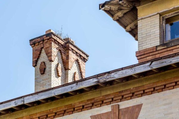 Ohio Baptist General Association Buildings 32, 40, 48 Parkwood A Chimney brickwork details