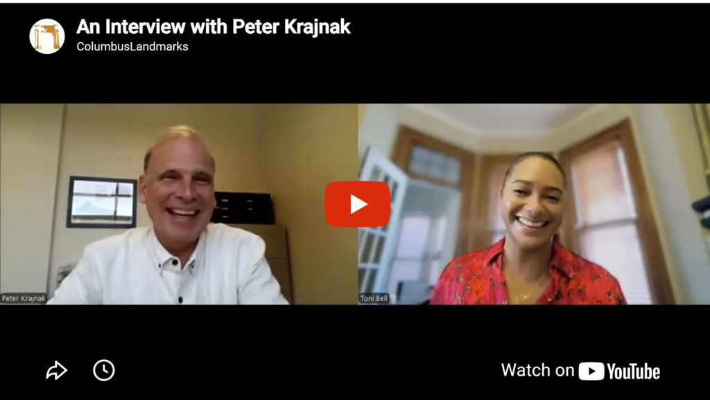 Screenshot of Peter Krajnak interview