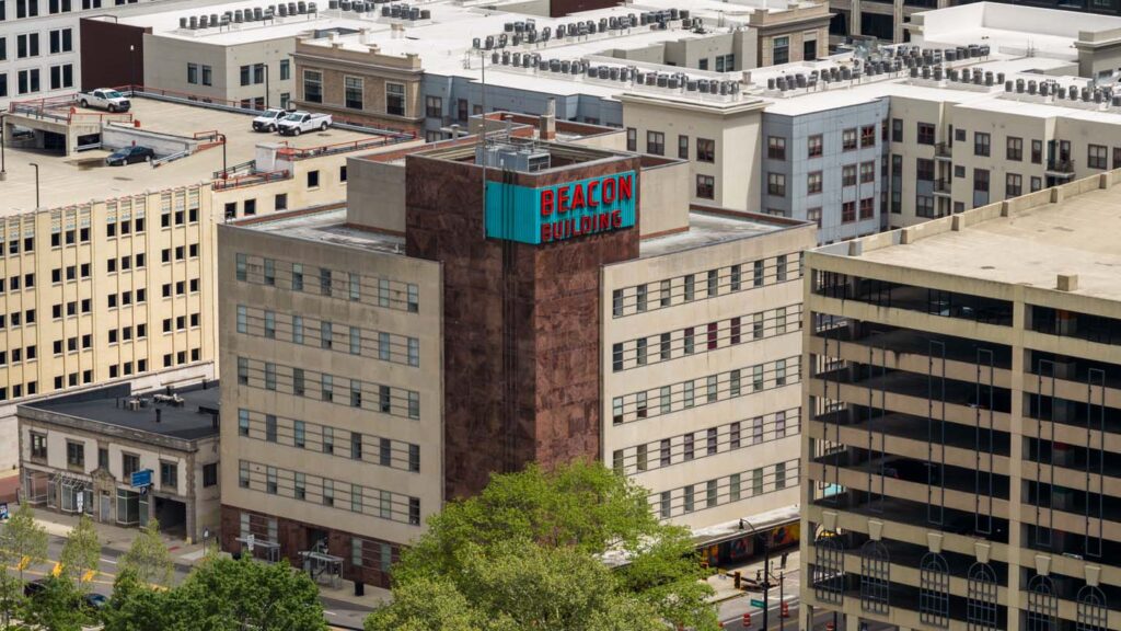 Beacon Building, on Columbus Landmarks' 2026 Most Endangered Sites list